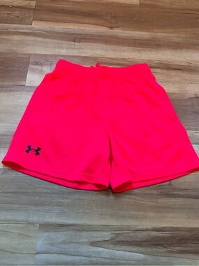 Under Armour Boy’s Red Athletic Shorts